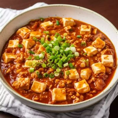  Dongyingin Mapo Tofu: Mausteinen herkku ja silkkisen pehmeä nautinto!